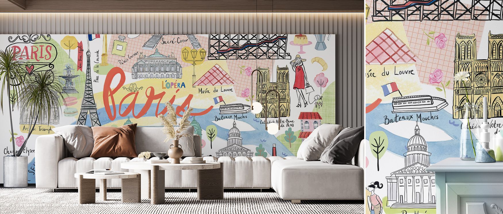 The Paris Essentials Wallpaper enriches interiors with cultural artistry expressed through motifs that convey Parisian life. Each form suggests rhythm, adding balance to walls. The subtle tones create calmness while highlighting charm. Perfect for living 
