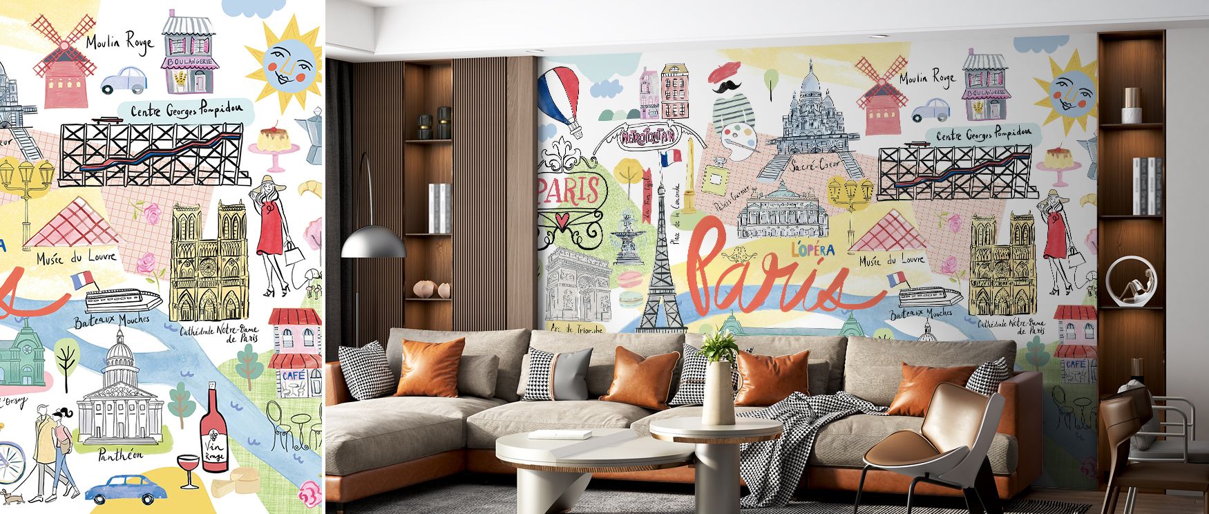 Parisian clarity resonates in the Paris Essentials Wallpaper, where motifs rise gracefully across soft backgrounds. Each design element conveys rhythm and charm, enriching atmosphere with calm elegance. The subtle palette harmonizes with interiors, enhanc