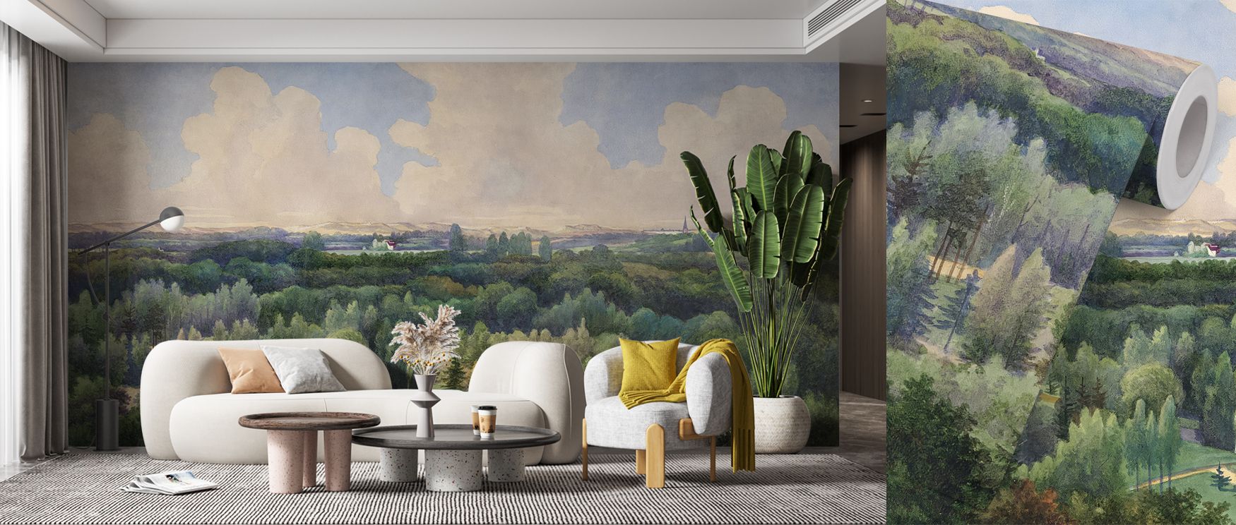 The Park Views Wallpaper captures spacious clarity through natural motifs layered across calm backdrops. Each detail conveys rhythm and presence, enriching atmosphere with greenery. The design reflects serenity, making interiors expressive with charm and 