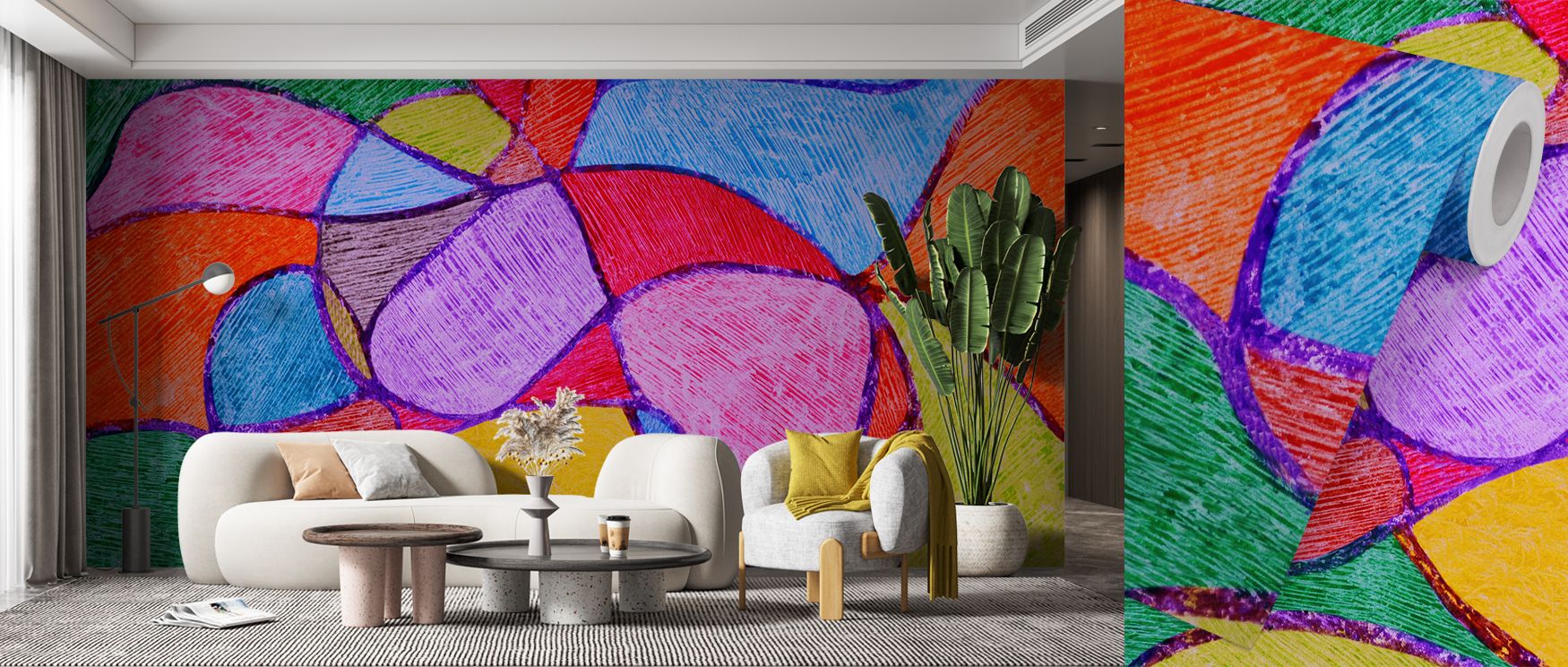 The Patchwork Field Wallpaper conveys balance through patterned motifs that radiate cultural charm. Each element enriches atmosphere with warmth and refinement, offering serenity. The design reflects rustic grace, turning walls into expressive surfaces. P