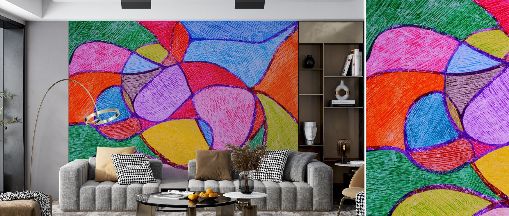 The Patchwork Field Wallpaper radiates artisanal beauty through motifs layered across textured backdrops. Each detail conveys rhythm, enriching atmosphere with rustic charm. The design reflects balance, turning walls into expressive surfaces of comfort. P