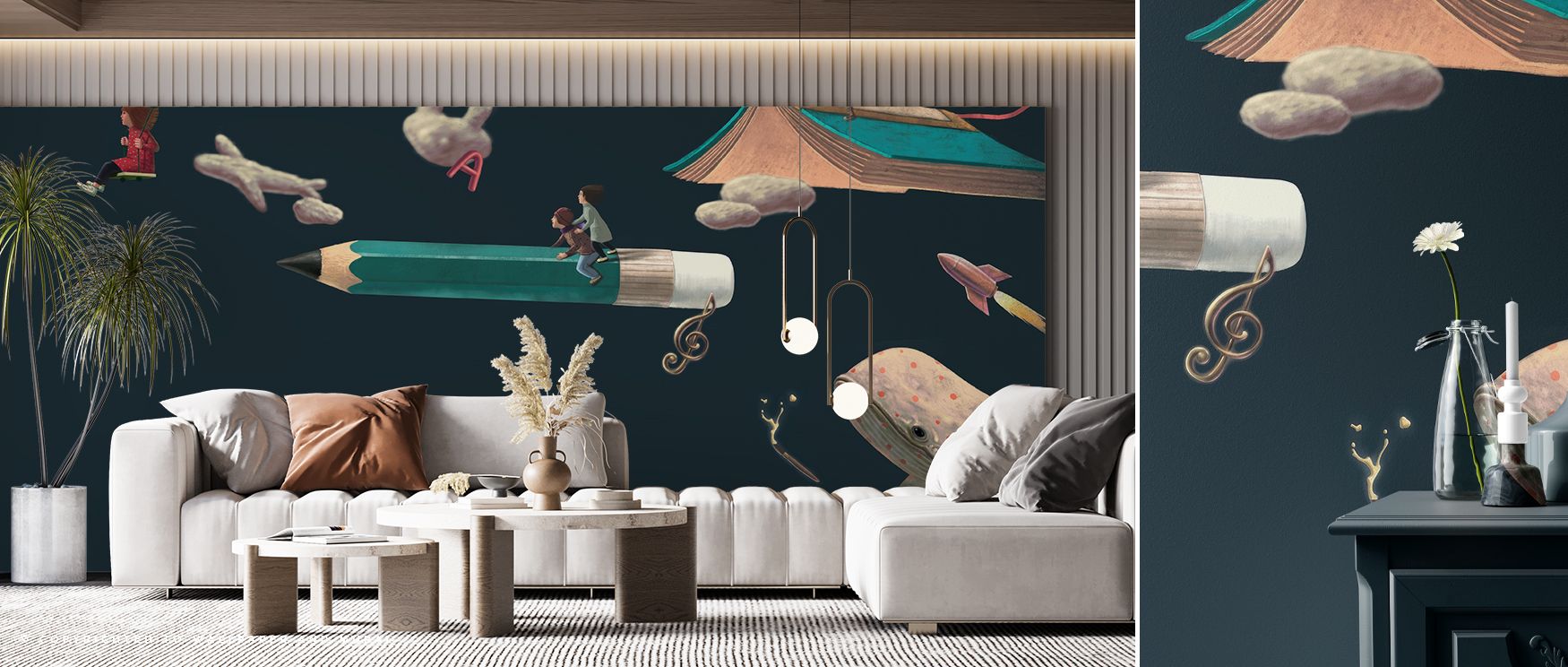 The Pencil It Out Wallpaper reflects creativity through sketch-inspired motifs scattered across calming tones. Each element conveys refinement, enriching atmosphere with clarity. The design radiates rhythm, turning walls into expressive surfaces. Perfect 