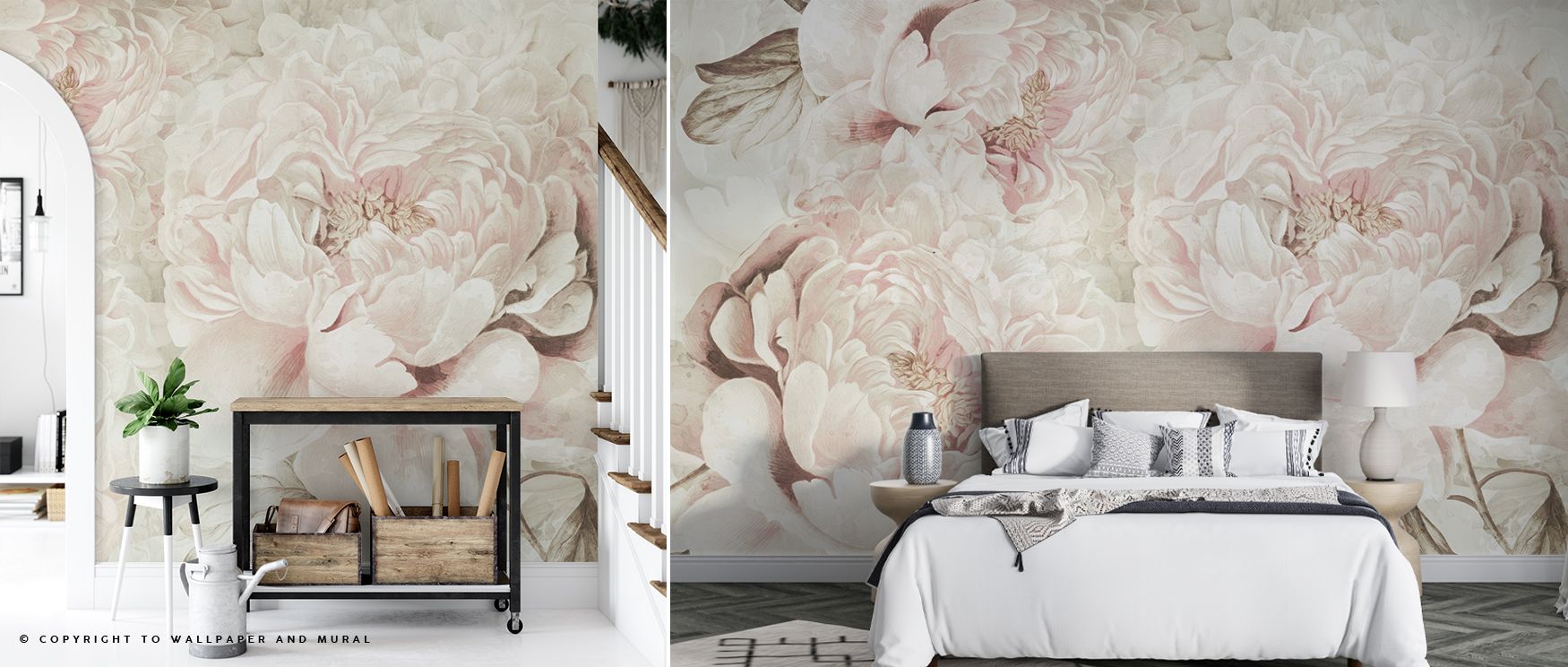 Grace emerges in the Pions Dream Wallpaper, where peonies bloom across soft tones with rhythm and refinement. Each detail conveys calmness, enriching interiors with floral charm. The design radiates serenity, turning walls into expressive canvases. Perfec