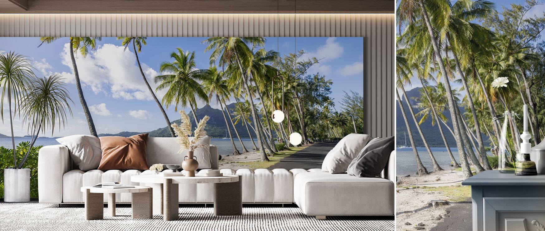 Coastal grace flows in the Pofai Bay Wallpaper, where motifs of bays stretch across serene backdrops with rhythm. Each detail conveys freshness, enriching atmosphere with charm. The design reflects seaside artistry, making walls expressive. Perfect for of
