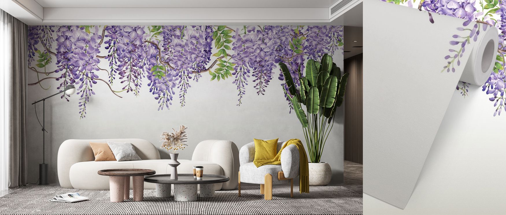 The Pretty Purple Little Things Wallpaper conveys serenity through blossoms arranged across calm tones. Each detail reflects rhythm, enriching atmosphere with charm. The design radiates floral grace, turning walls into canvases of artistry. Perfect for be