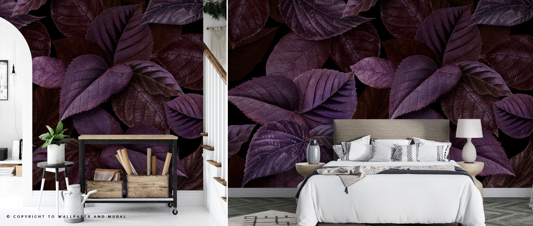 Grace emerges in the Purple Leaves Wallpaper, where leaf motifs stretch across tranquil surfaces with rhythm and charm. Each element conveys refinement, enriching atmosphere with clarity. The design radiates botanical elegance, turning walls into expressi