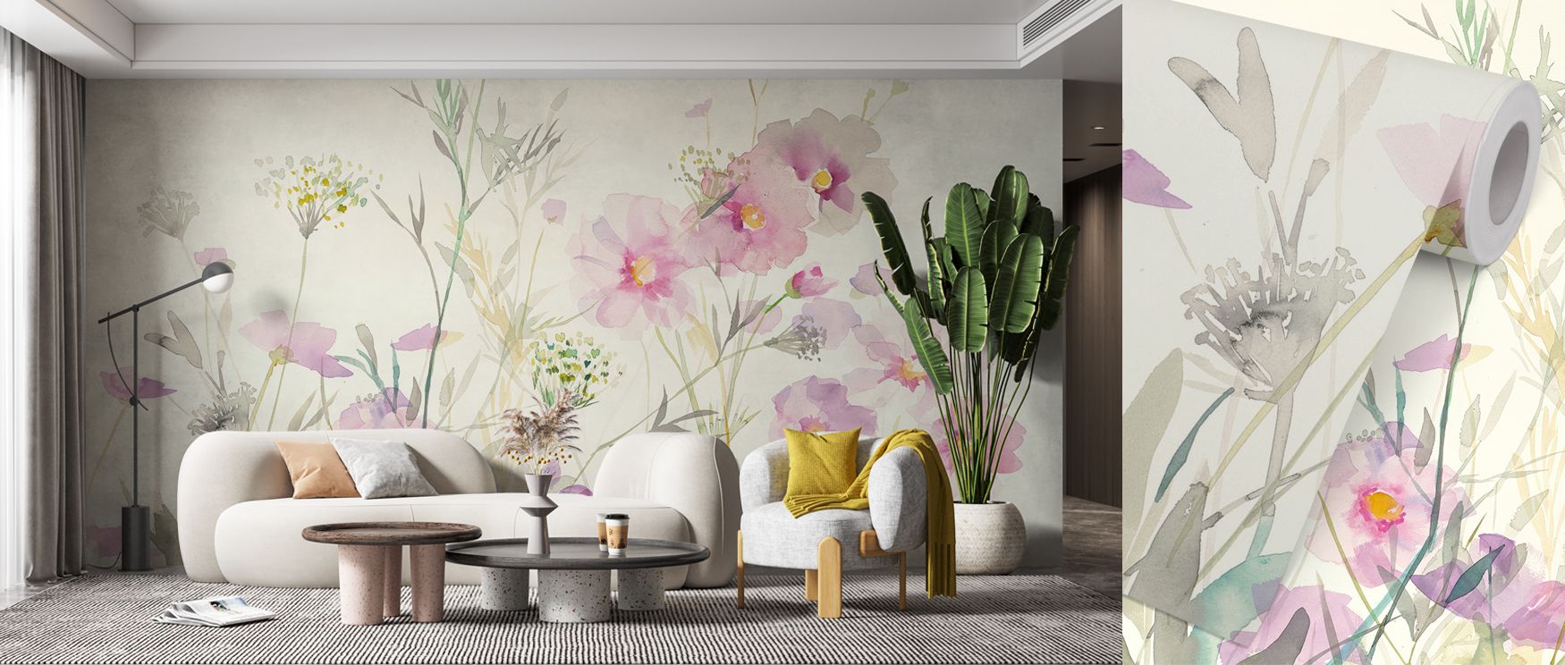 With intricate details, the Queen Annes Lace and Cosmos Wallpaper celebrates floral elegance. Blossoms expand across walls in quiet motion, enhancing interiors with poise and softness. Suggested for living rooms or bedrooms, it brings depth while maintain