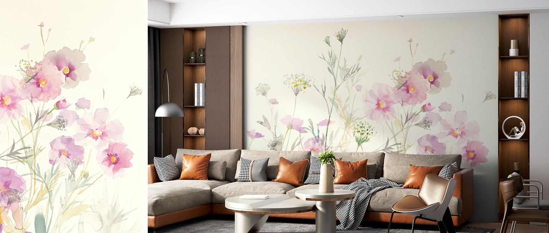 Through subtle layering, the Queen Annes Lace and Cosmos Wallpaper suggests nature’s artistry. Blossoms radiate outward, creating serenity in every glance. Perfect for living rooms or offices, it offers balance and refined beauty. Its design evokes freshn
