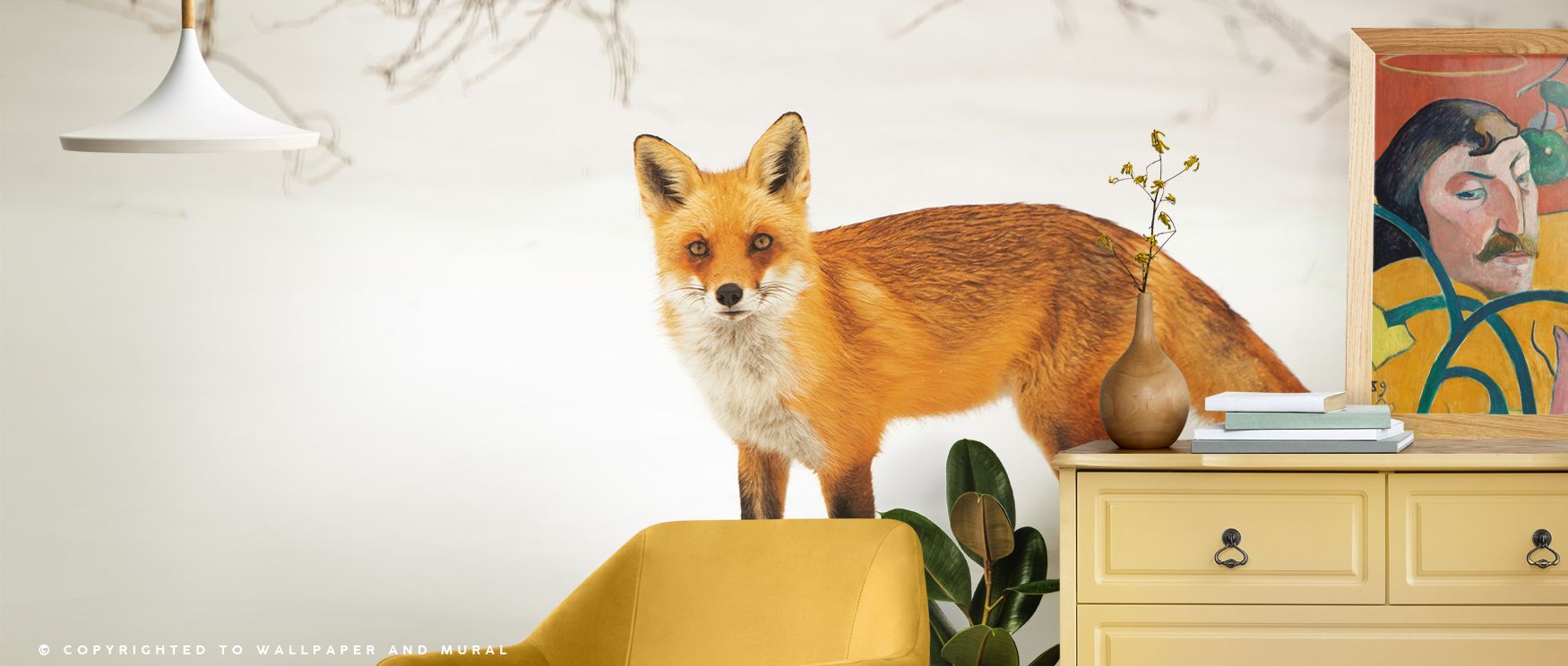 The Red Fox IV Wallpaper transforms interiors into vibrant retreats, where russet tones enhance atmosphere. Bedrooms or offices resonate with wildlife presence, inspiring imagination and calm. Each glance offers rhythm. 