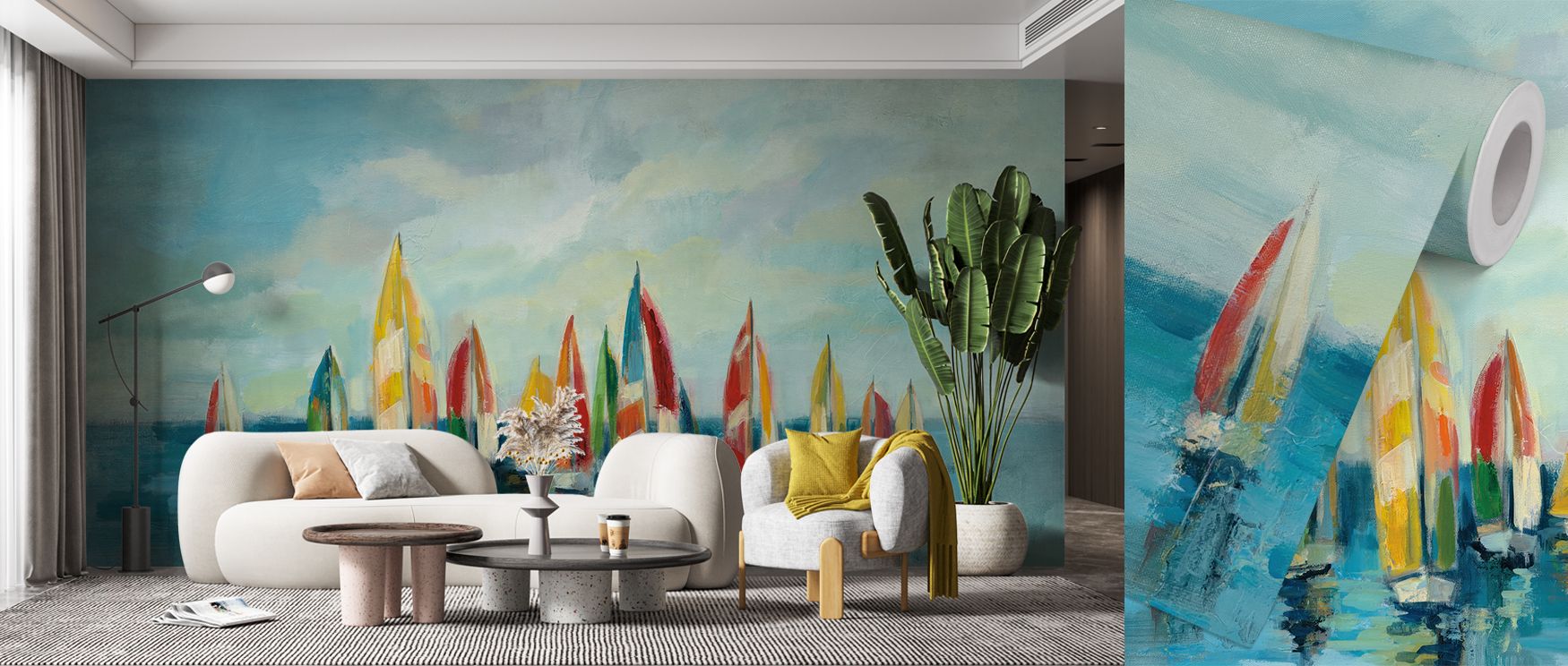 Layers of rhythm define the Regal Regatta Wallpaper, where sails drift with poise. Living rooms or bedrooms become retreats of nautical charm, sustained by balanced tones. Its artistry recalls tradition, offering serenity and elegance. Each glance evokes 