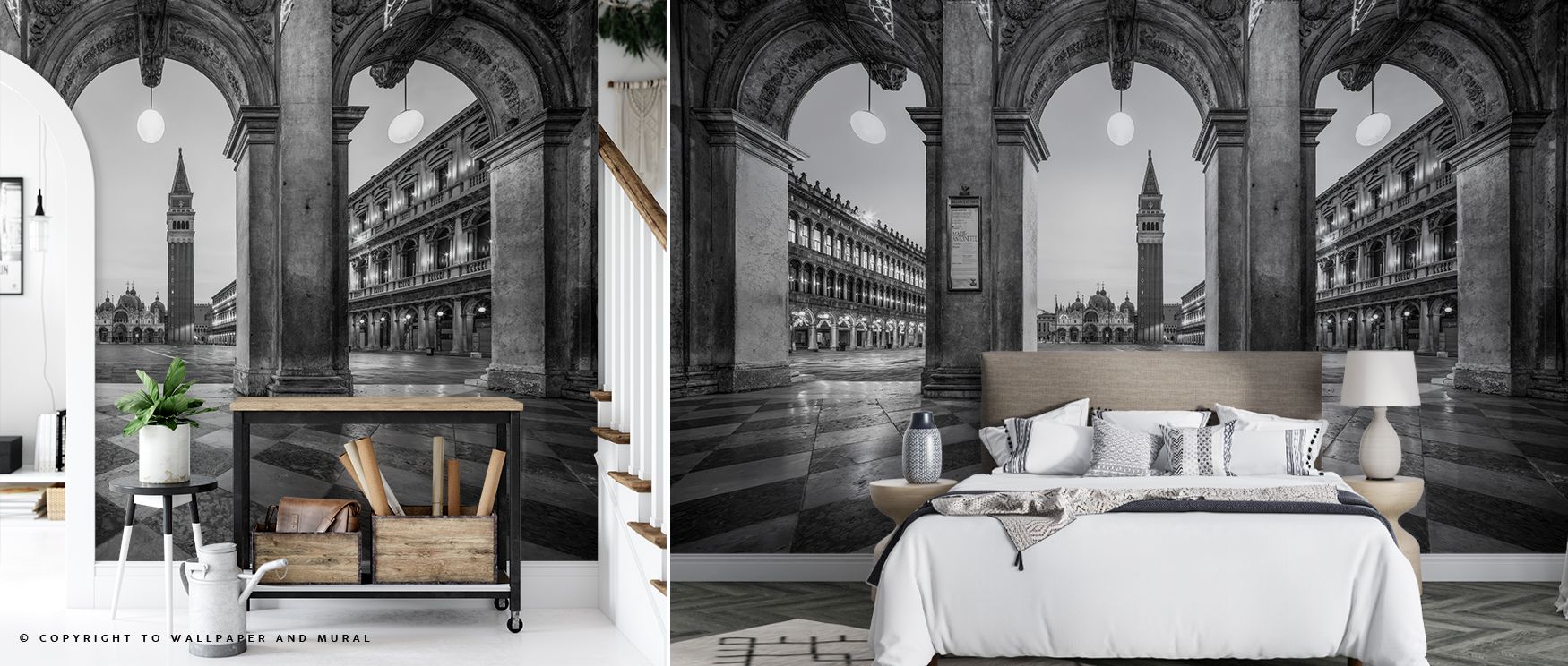 San Marco Views Wallpaper reveals Venetian grace through layered architecture rendered in muted tones. Its impression conveys calm refinement, enriching interiors with charm. Bedrooms, living rooms, and offices all benefit from its influence, which sustai