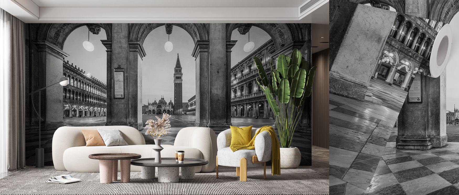 San Marco Views Wallpaper reflects Venetian artistry through architectural motifs layered in muted palette. Its impression sustains refinement, offering interiors calm balance. Bedrooms, offices, and living rooms benefit from its influence, which sustains