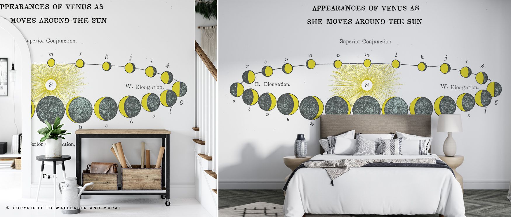 Solar Venus Light Wallpaper communicates cosmic refinement through planetary motifs layered delicately across muted palette. Its impression sustains calm resonance, enriching interiors naturally. Bedrooms, offices, and living rooms gain inspiration from i