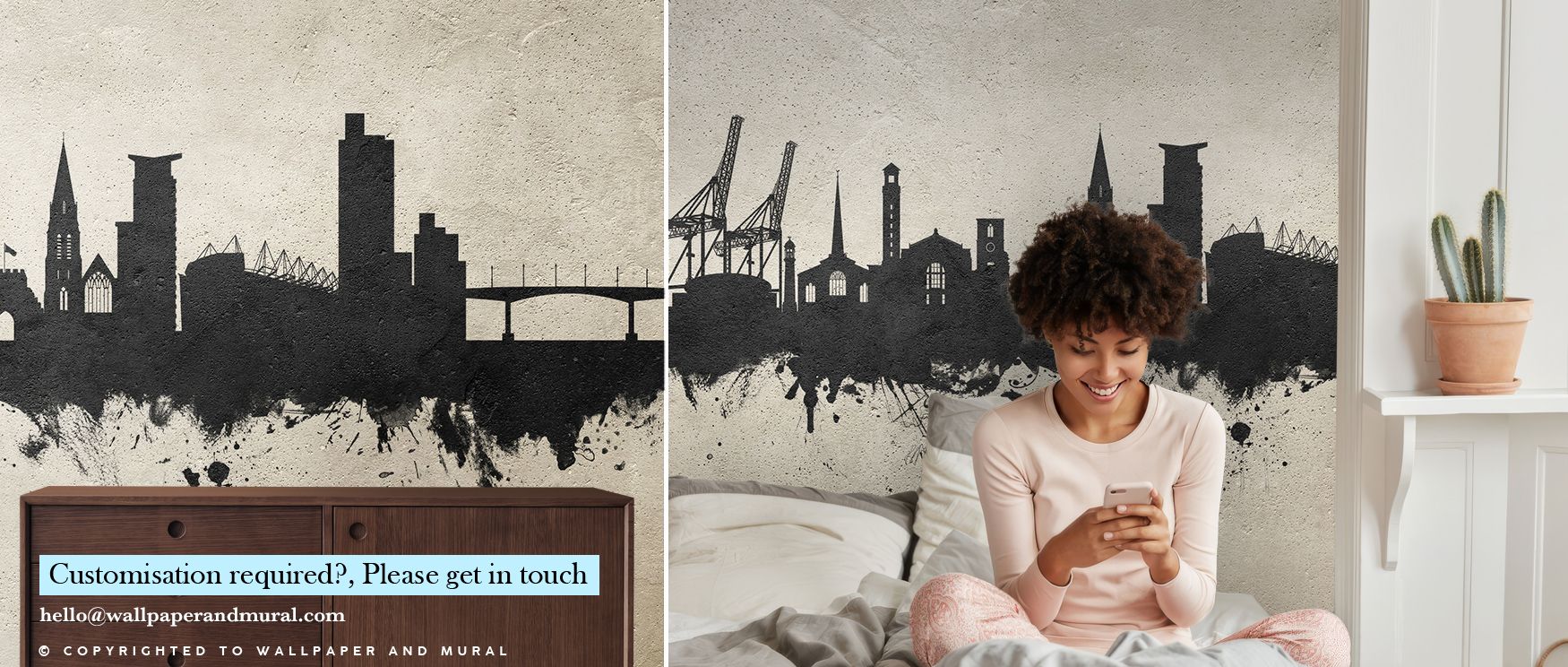 Southampton Skyline Wallpaper communicates elegance through city motifs layered across muted palette. Its impression sustains calm resonance, enriching interiors naturally. Bedrooms, offices, and living rooms gain inspiration from its influence, which sus