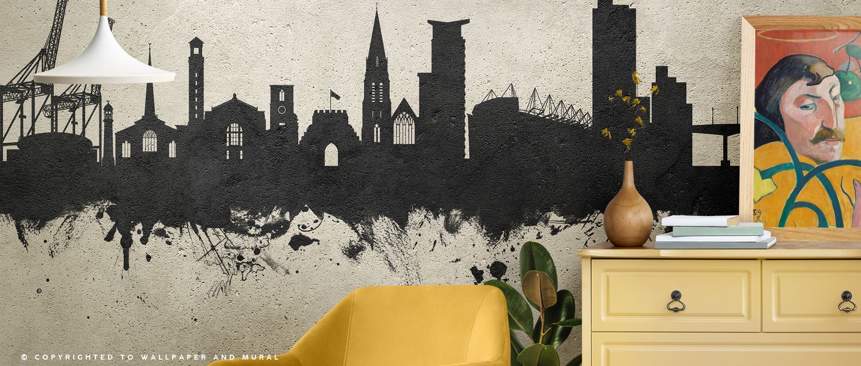 Southampton Skyline Wallpaper reflects cultural resonance through city motifs layered across textured palette. Its impression sustains refinement, enriching interiors with calm resonance. Bedrooms, offices, and living rooms benefit from its influence, whi