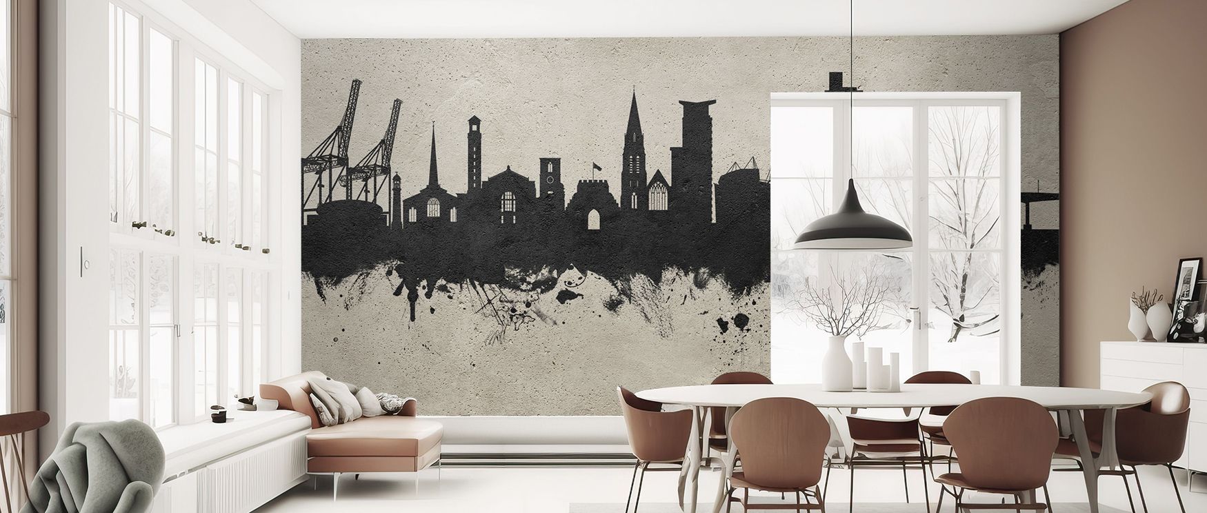 Southampton Skyline Wallpaper communicates refinement through muted palette of textured silhouettes. Its impression sustains calm resonance, enriching interiors naturally. Bedrooms, offices, and living rooms benefit from its influence, which sustains crea