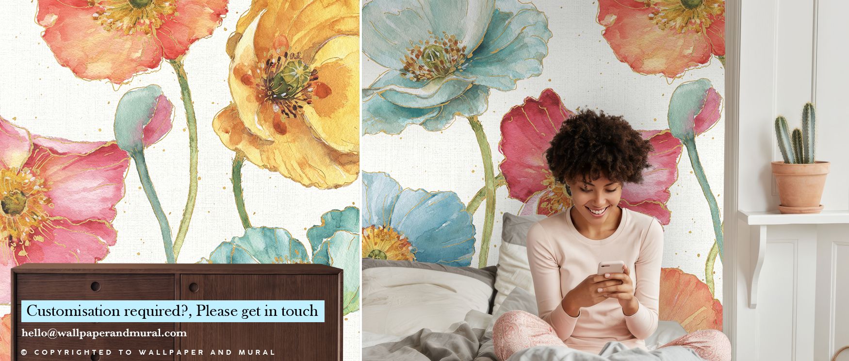 Airy energy flows from Spring Softies Wallpaper as blossoms scatter across walls in delicate rhythm, their light textures producing visual harmony that nurtures interiors like offices, bedrooms, or living rooms with soft charm, reflecting floral calm inte
