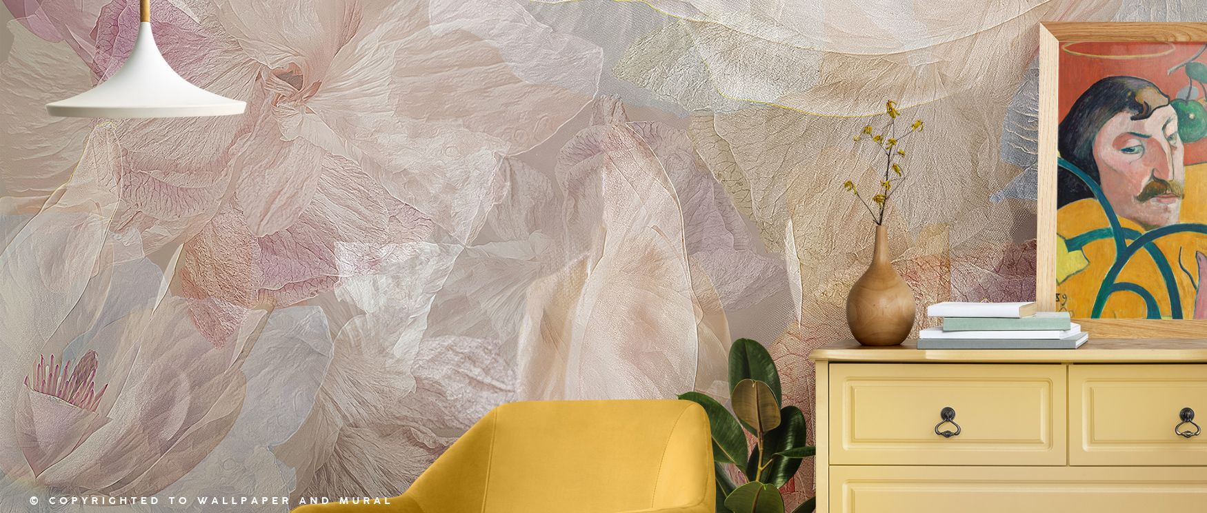 The artistry of Spring Tourbillion Wallpaper lies in its flowing spirals that create atmosphere of balance between energy and calm, producing interiors like offices, bedrooms, or living rooms that feel vibrant while maintaining modern sophistication. 
