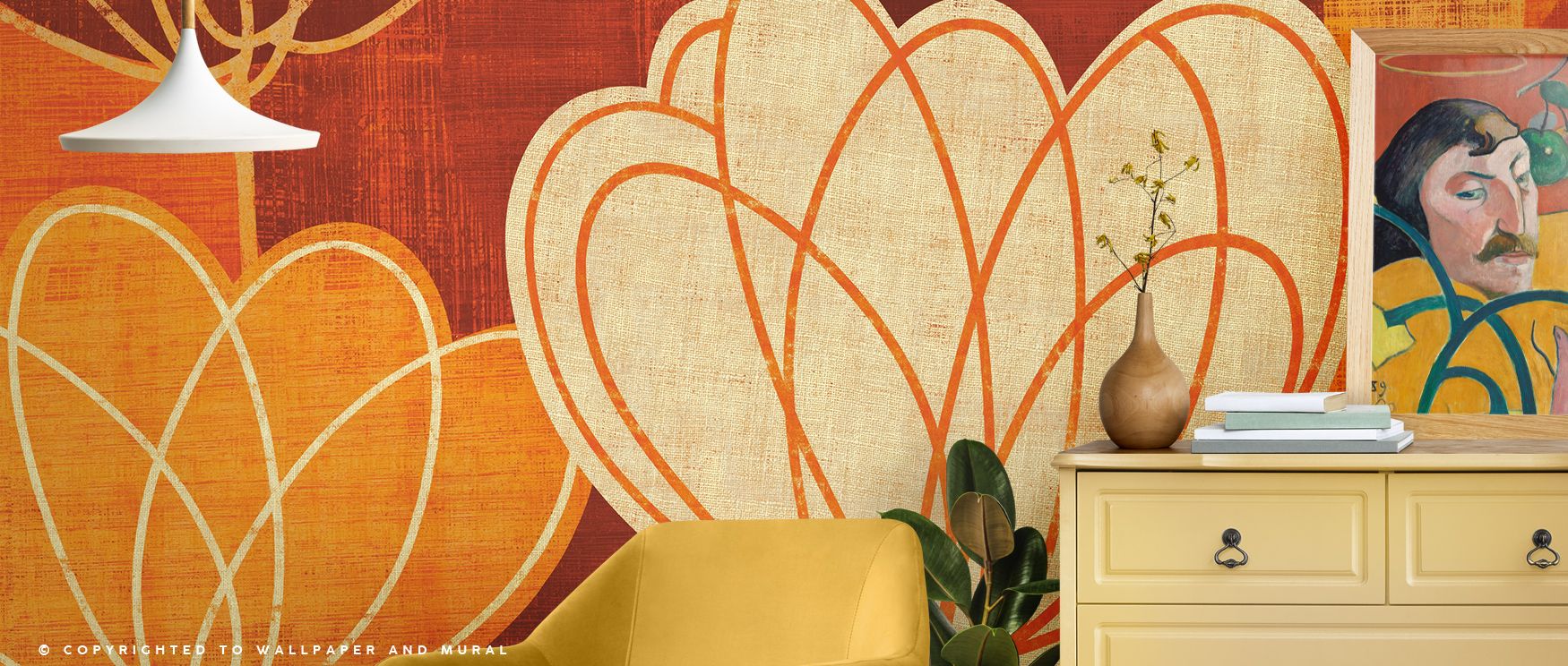 The artistry of Spring Tulips Warm Wallpaper lies in its blossoms rendered with warm elegance, producing calm imagery that transforms bedrooms, offices, or living rooms into settings filled with floral rhythm and natural refinement. 