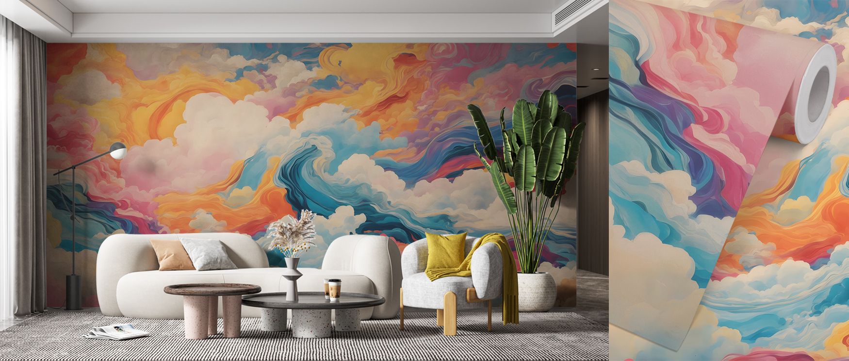 Stairway to Heaven Wallpaper carries upward motion that creates visual rhythm, shaping interiors into spaces enriched with light, producing bedrooms, living rooms, or offices that reflect serenity, elegance, and reflective decorative artistry through spir