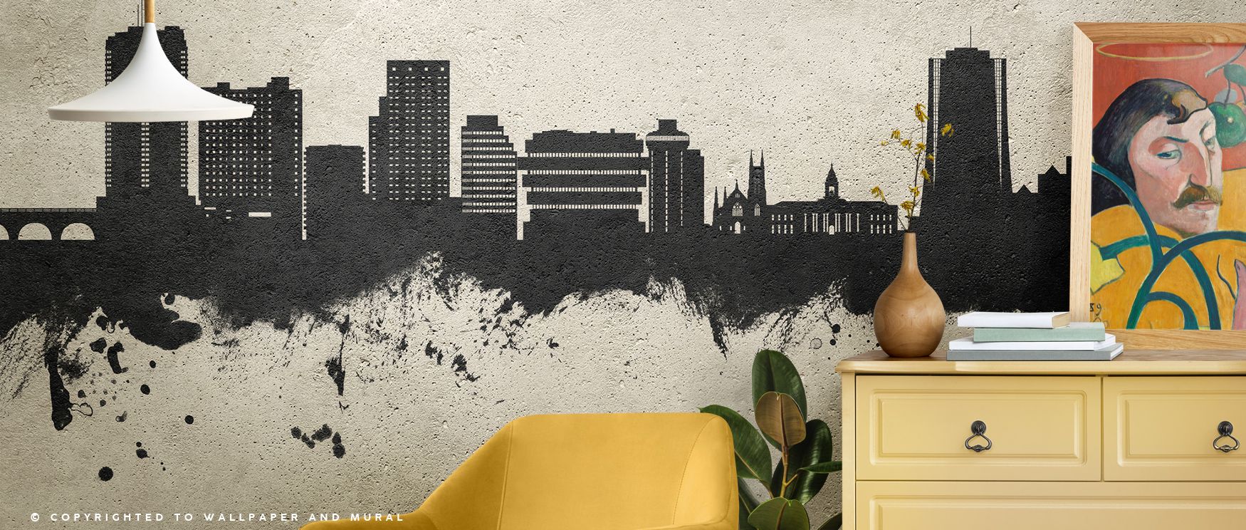 The artistry of Stamford Connecticut Skyline Wallpaper lies in its balance of historical imagery and modern tones, producing atmosphere that enhances bedrooms, offices, or living rooms with cultural refinement and decorative sophistication. 