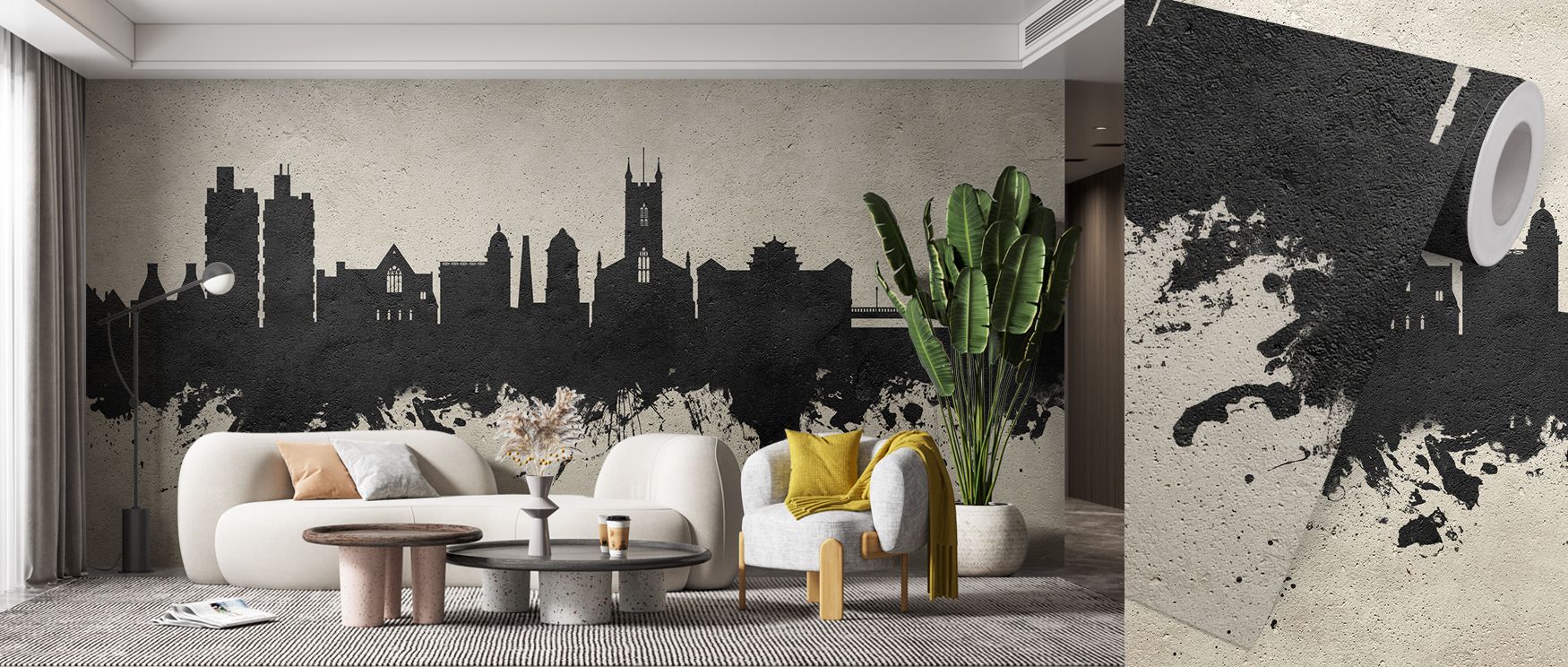 The artistry of Stoke-on-Trent Skyline Concrete Wallpaper lies in its ability to translate history into decorative imagery, producing atmosphere of refinement that shapes living rooms, bedrooms, or offices with cultural charm. 