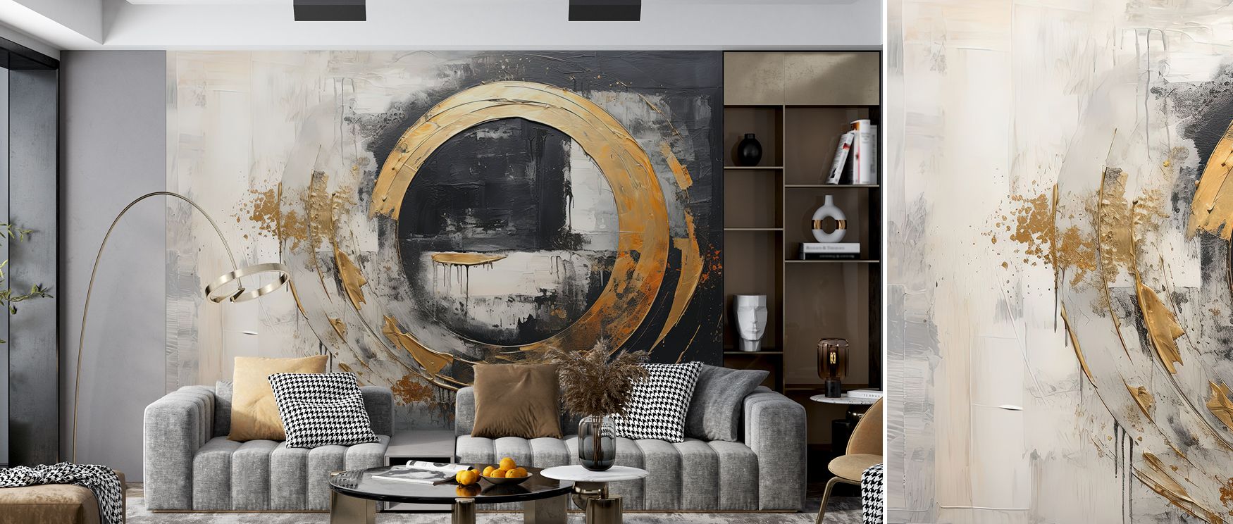 The artistry of Sunny Sphere Wallpaper lies in its glowing imagery, producing atmosphere that enhances bedrooms, offices, or living rooms with balance, decorative refinement, and vibrancy.