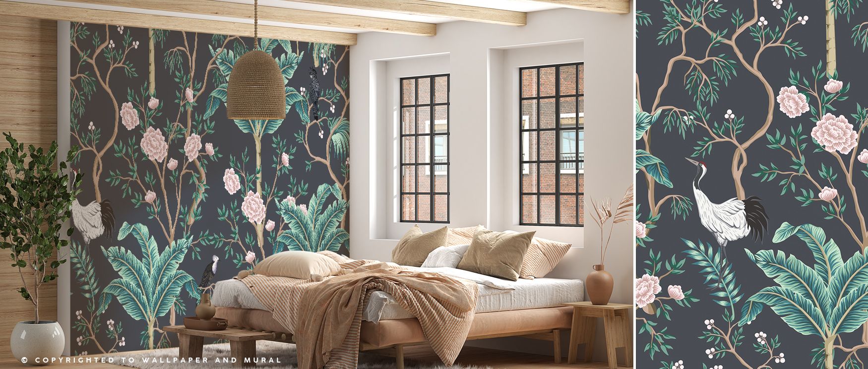 Abundant gardens cover the Garden of Earthly Delights Scene Wallpaper, with lively imagery weaving artful detail across surfaces. Its layered style makes interiors feel expansive and creative, delivering depth that enriches bedrooms, living rooms, or loun