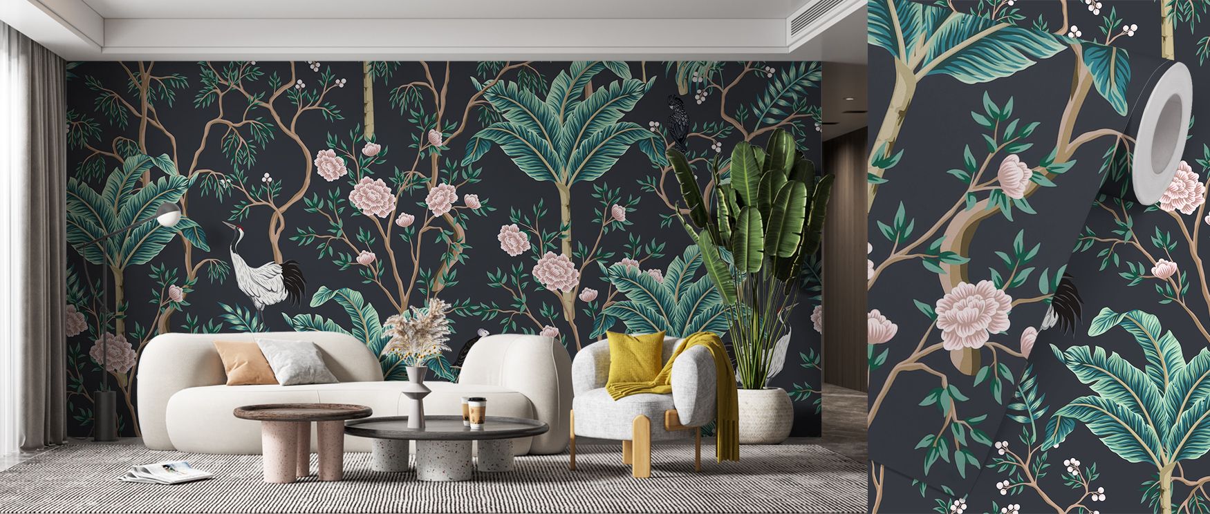 The Garden of Earthly Delights Scene Wallpaper illustrates balance within abundance, its gardens producing vibrancy and serenity together. Every detail shines with artful energy, turning interiors into elegant retreats. Bedrooms or living areas gain warmt