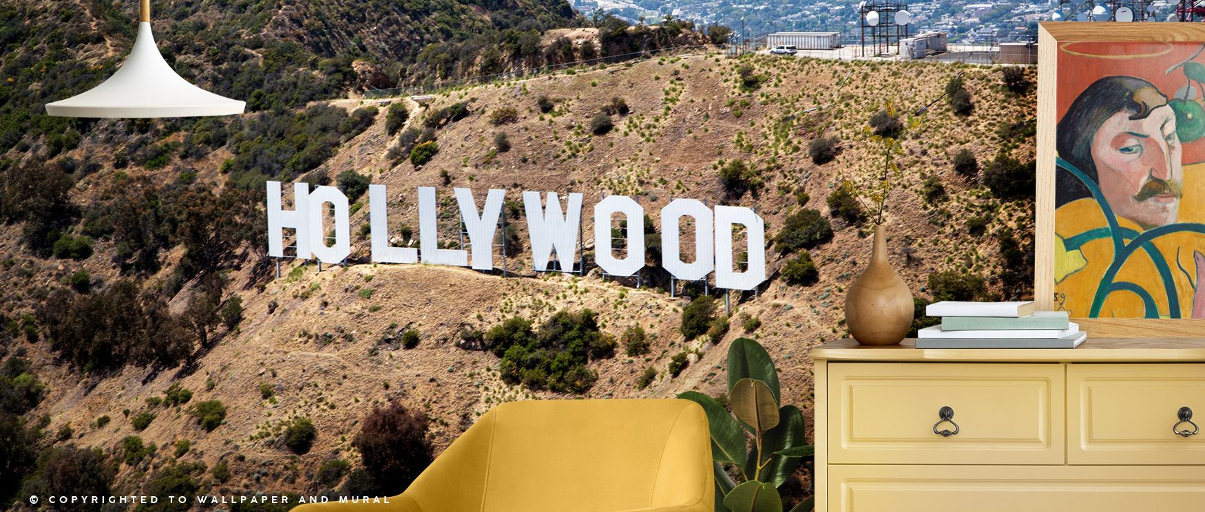 Timeless presence defines the Hollywood Sign Iconic Landmark Wallpaper, where striking composition gives walls energy and strength. The imagery resonates culturally, enriching bedrooms or living rooms with style and character. 
