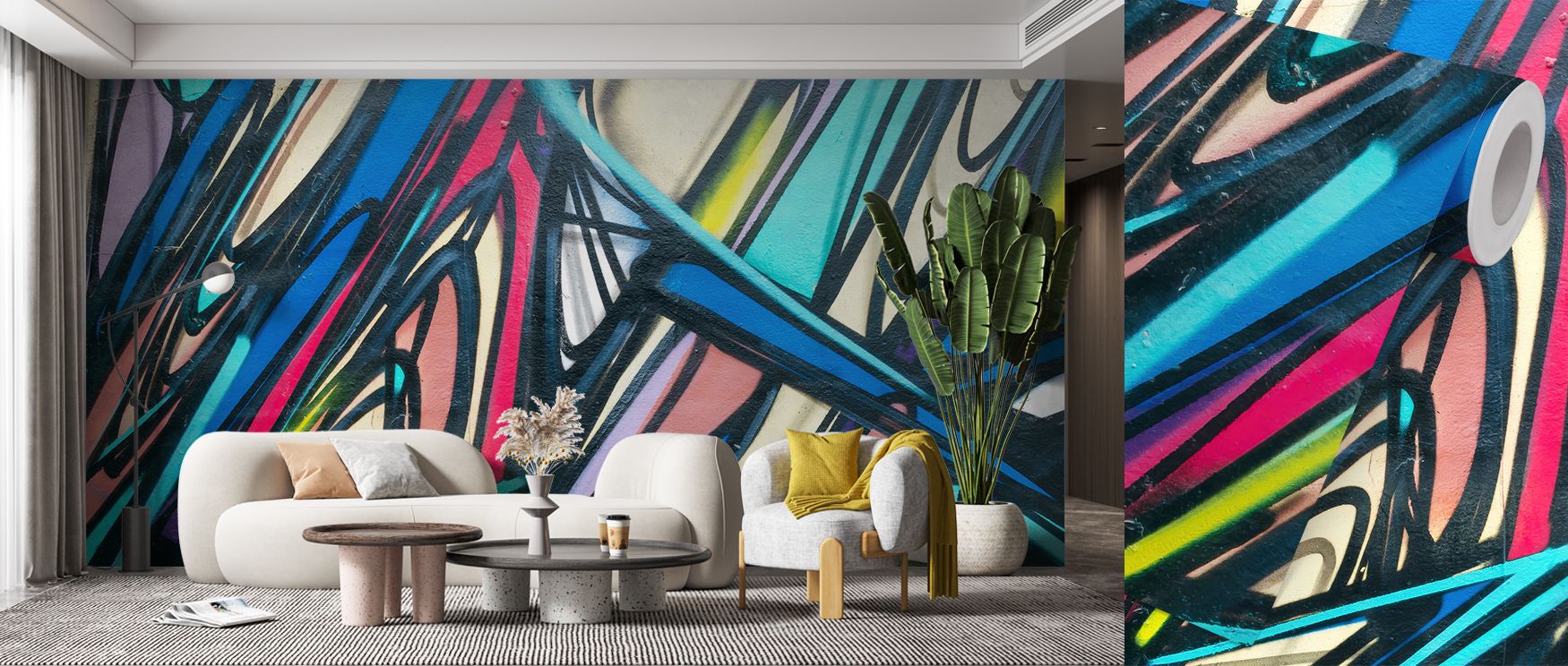 The This Is Bronx Urban Energy Wallpaper illustrates urban rhythm, giving walls strength and vitality. Its design adds bold charm, making interiors modern and energetic. Bedrooms, offices, or living rooms benefit from its dynamic character. 