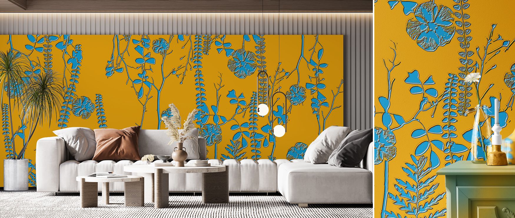 Graceful rhythm flows through the Thin Spring Trees Nature Inspired Wallpaper, imagery adding calm resonance to interiors. Bedrooms and lounges benefit from its refinement, atmosphere glowing with natural charm. Walls become features of serenity and elega