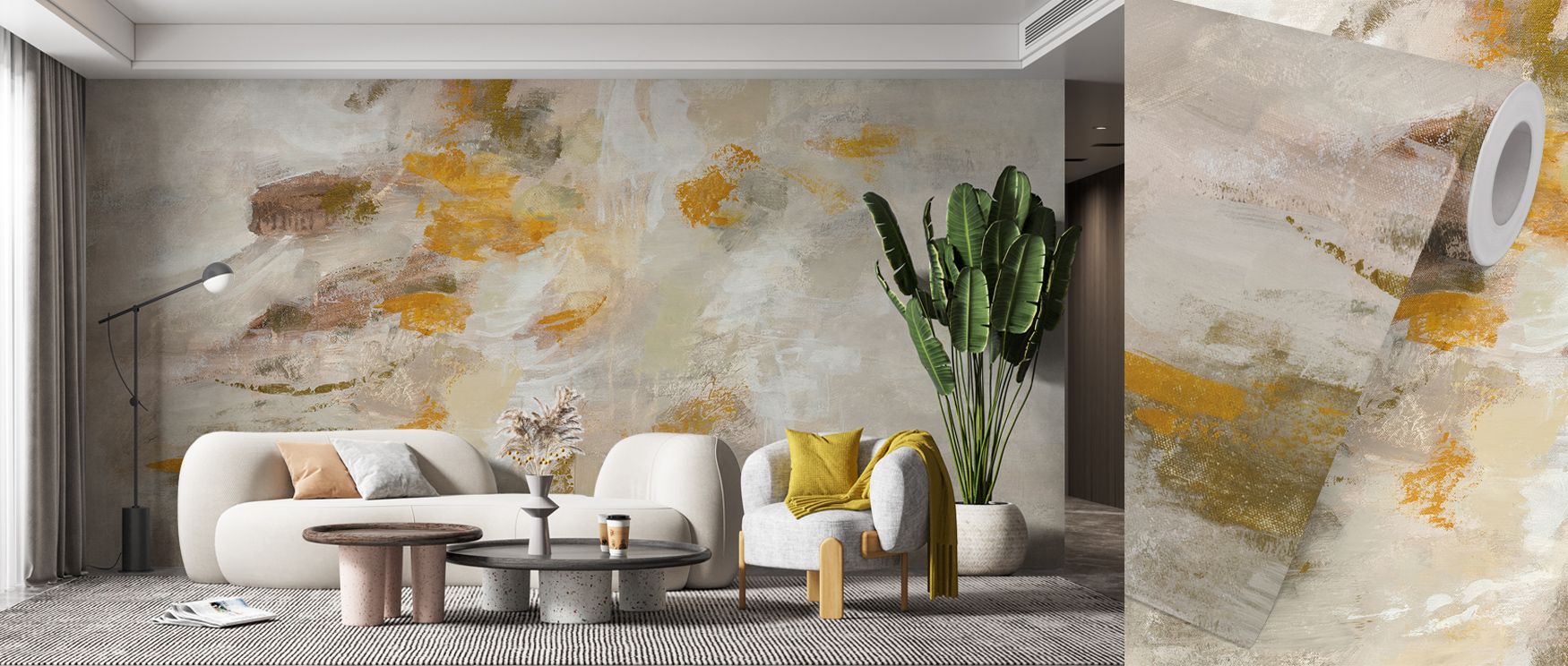 Radiance flows across Traces of Gold Luxurious Pattern Wallpaper, where golden accents enrich depth with shimmering detail. This balanced composition offers atmosphere alive with refinement, enhancing walls with elegance. Interiors gain cultured sophistic