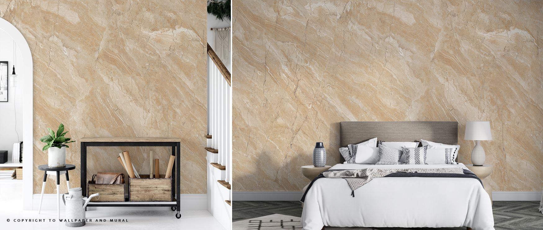 With Travertino Natural Stone Texture Wallpaper, soft layers unfold across walls in patterns resembling weathered stone. The design radiates calm strength, turning interiors into refined spaces filled with balance. Its organic tones enrich atmosphere, cre