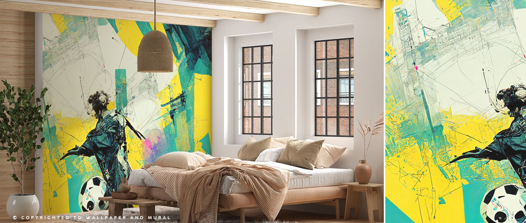 Underdog Pre Goal Motivational Sports Wallpaper embodies determination as figures expand with movement across surfaces. Each detail enriches atmosphere with energy, turning walls into decorative landscapes. Interiors glow with inspiration, offering lounge