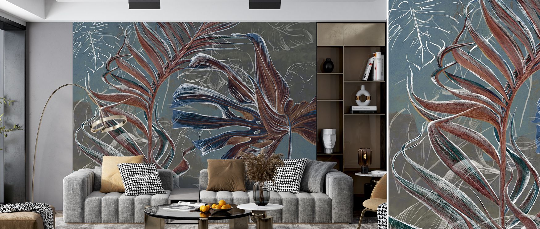 The Underwater Collages Aquatic Scenes Wallpaper radiates artistry as marine motifs flow gracefully across softened tones. Each detail enriches atmosphere with calm brilliance, turning interiors into cultivated landscapes. Bedrooms or offices glow with se