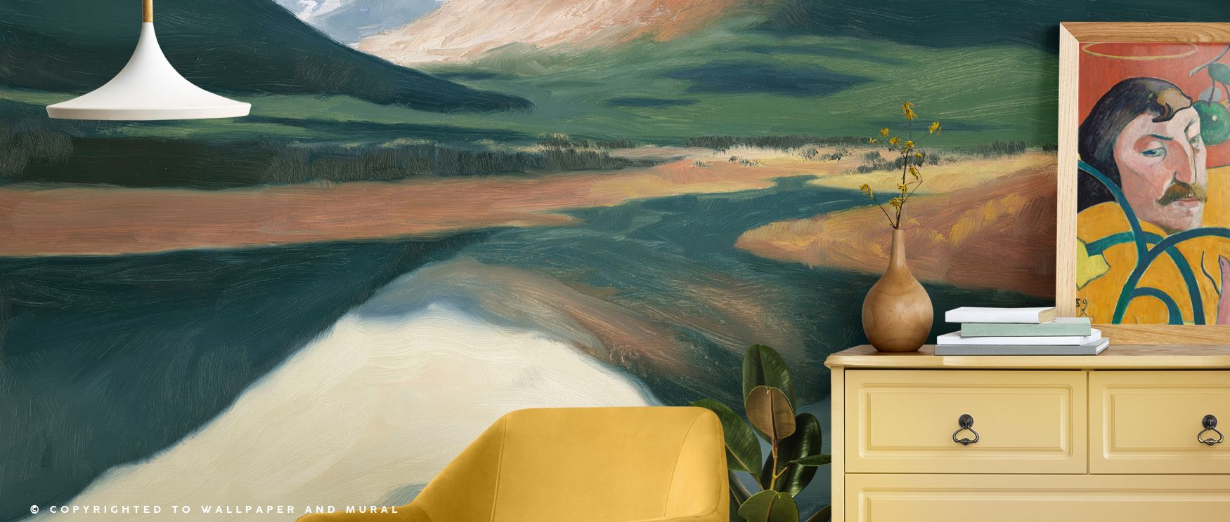 Radiant calm defines Up High North Landscape Beauty Wallpaper, where horizons expand gracefully across surfaces. Each detail enriches atmosphere with artistry, making interiors glow with refinement. Bedrooms or offices gain cultivated decorative charm fil