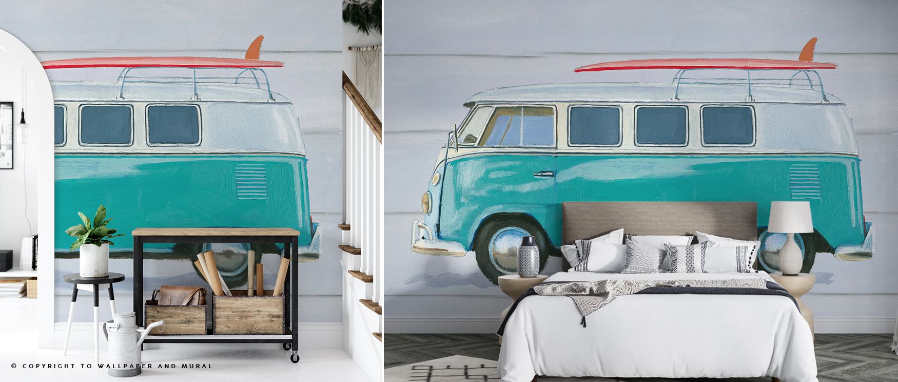Van Life Adventurous Journey Wallpaper shines with charm as van motifs flow across softened landscapes. Each line enhances atmosphere with artistry, enriching interiors with cultivated refinement. Lounges or bedrooms glow with brilliance, offering decorat