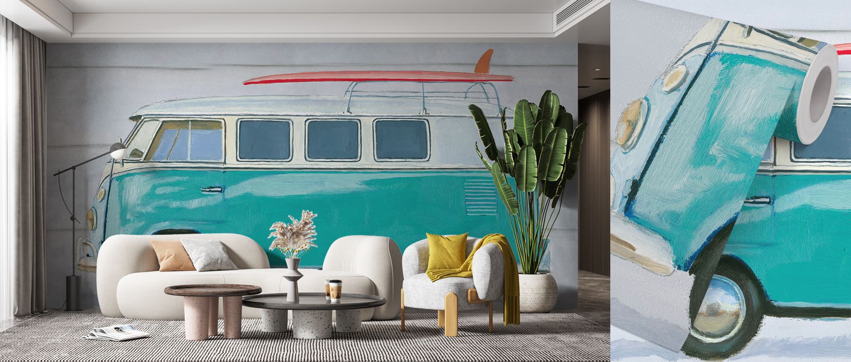 With Van Life Adventurous Journey Wallpaper, expansive imagery creates rhythm across softened tones, enhancing atmosphere with charm. Interiors glow with refinement, turning bedrooms or offices into cultivated spaces filled with adventurous presence and d