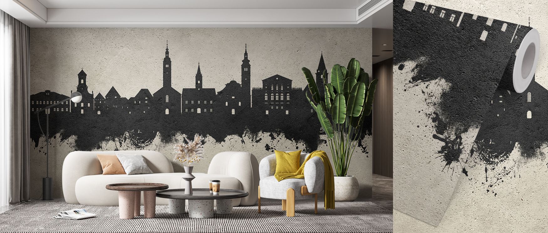 With Varaždin Croatia Skyline Concrete Texture Wallpaper, architectural details emerge in muted rhythm, enhancing atmosphere with artistry. Interiors glow with refinement, offering offices or bedrooms decorative brilliance enriched by heritage. 