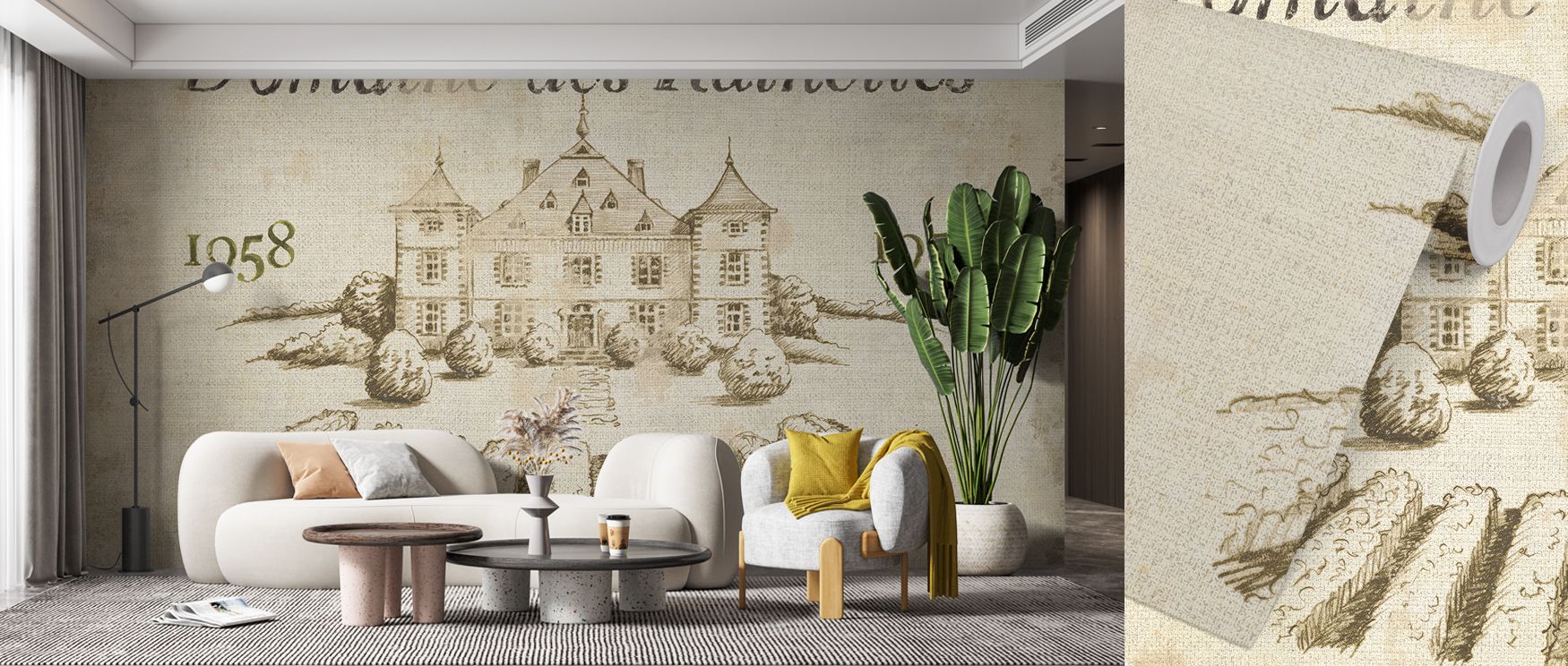 With Vin Rainettes Vintage Pattern Wallpaper, flowing patterns create refined rhythm across softened tones. Each detail enriches atmosphere with artistry, making interiors glow with brilliance. Offices or bedrooms transform into cultivated spaces enriched
