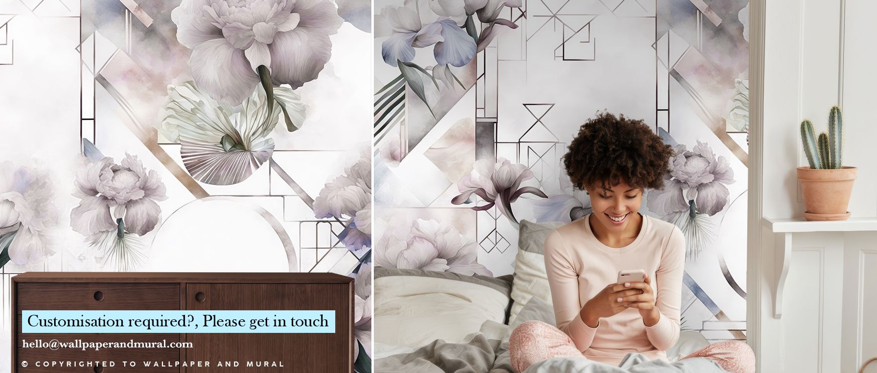 The Watercolor Geometry Shine Artistic Wallpaper radiates artistry as geometric patterns spread in balanced rhythm. Each motif enriches atmosphere with refinement, creating cultivated brilliance. Bedrooms or offices glow with brilliance, offering decorati