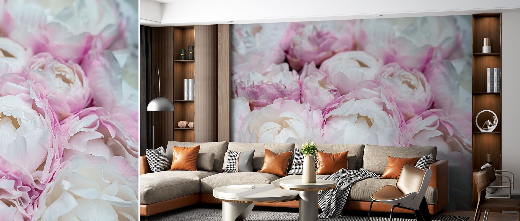 Wedding Time Wallpaper conveys romantic charm as imagery flows gracefully, enriching bedrooms or living rooms with atmosphere of decorative refinement, poetic elegance, and timeless balance, leaving interiors filled with serene beauty. 