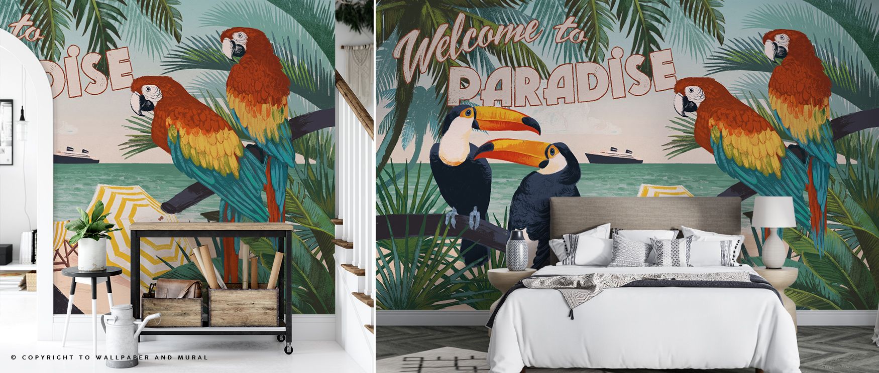 The arrangement of tones within Welcome to Paradise Wallpaper creates dimension that feels immersive, turning flat surfaces into living landscapes. Its depth and subtle contrasts reveal tropical warmth, carrying a sense of life and motion across the desig