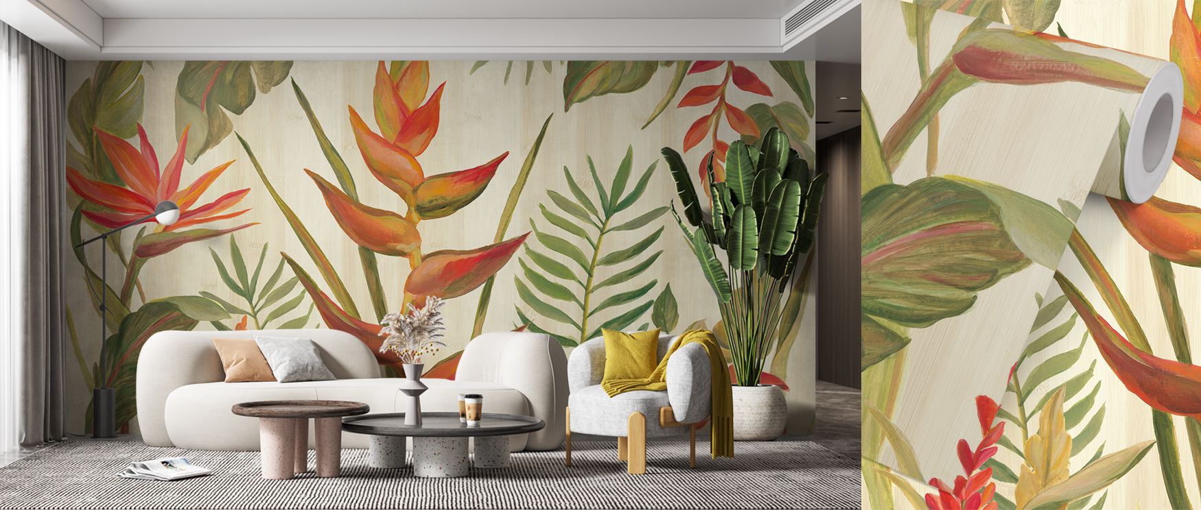 In Where Are The Birds Wallpaper, soft tones combine with scattered bird motifs to create artistic rhythm, producing a lively yet serene presence that enriches bedrooms or living rooms with imaginative energy while offering design that feels dynamic and p