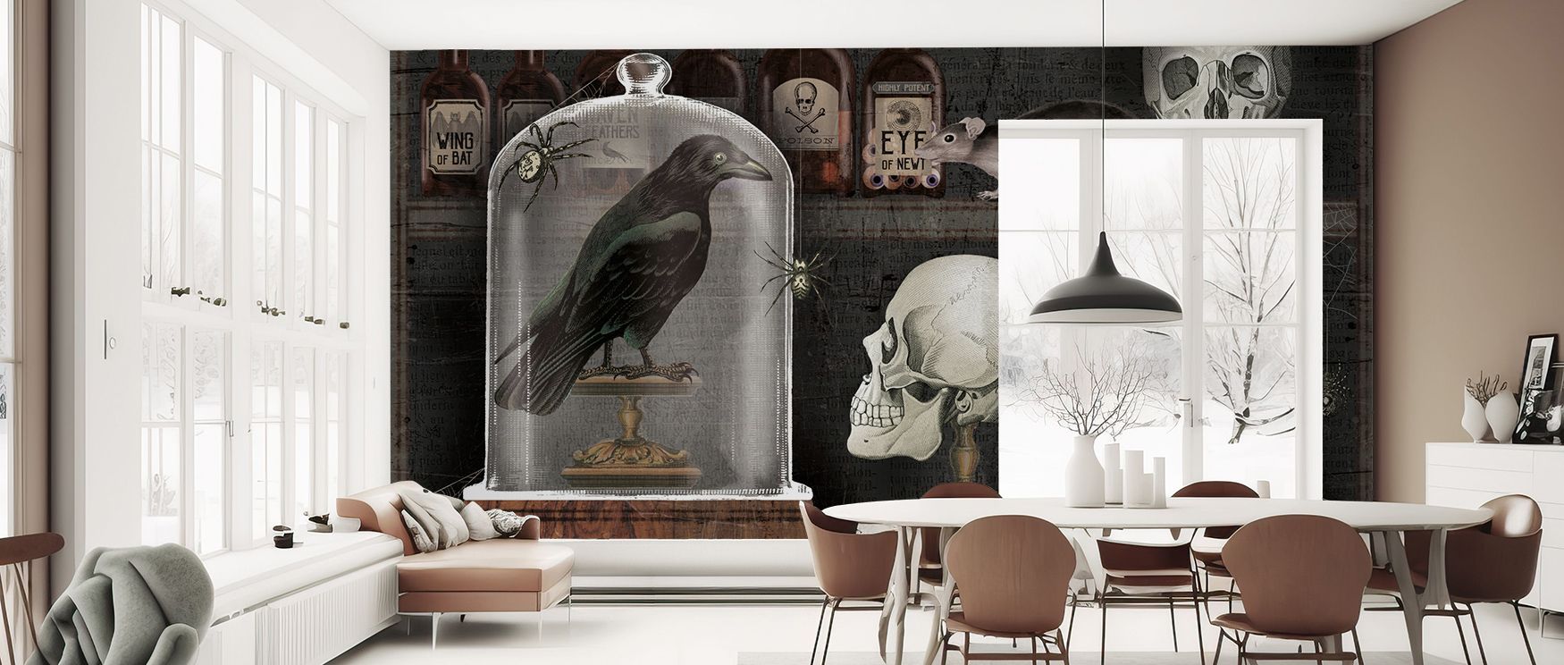 With its delicate imagery, Apothecary Study Wallpaper enriches rooms with timeless elegance. Offices or bedrooms gain refined stillness, where repetition carries calm presence, connecting interiors to history’s quiet narratives through graceful patterns. 