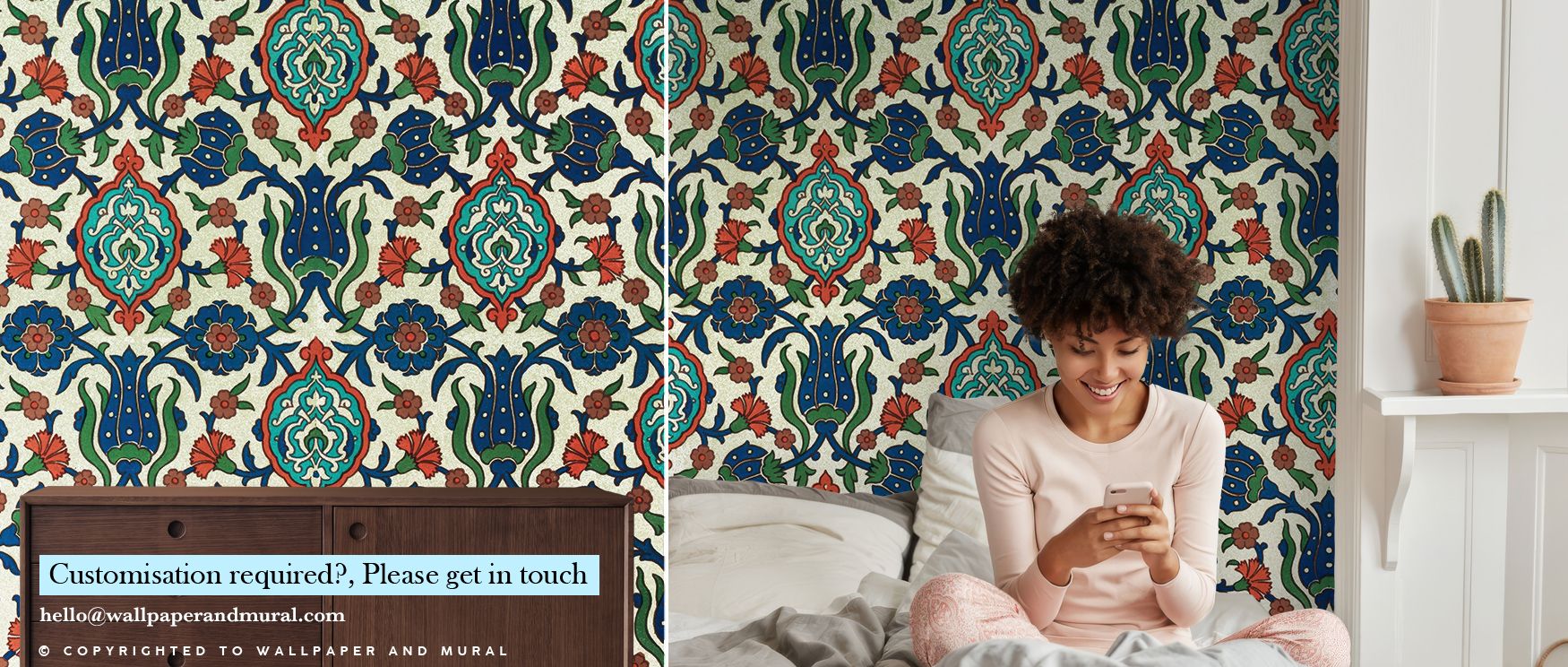 The wallpaper’s intricate curves enliven spaces with heritage, offering balance through repetition. Offices or bedrooms become infused with spirited atmosphere, where cultural imagery connects tradition with present settings in fluid designs. 