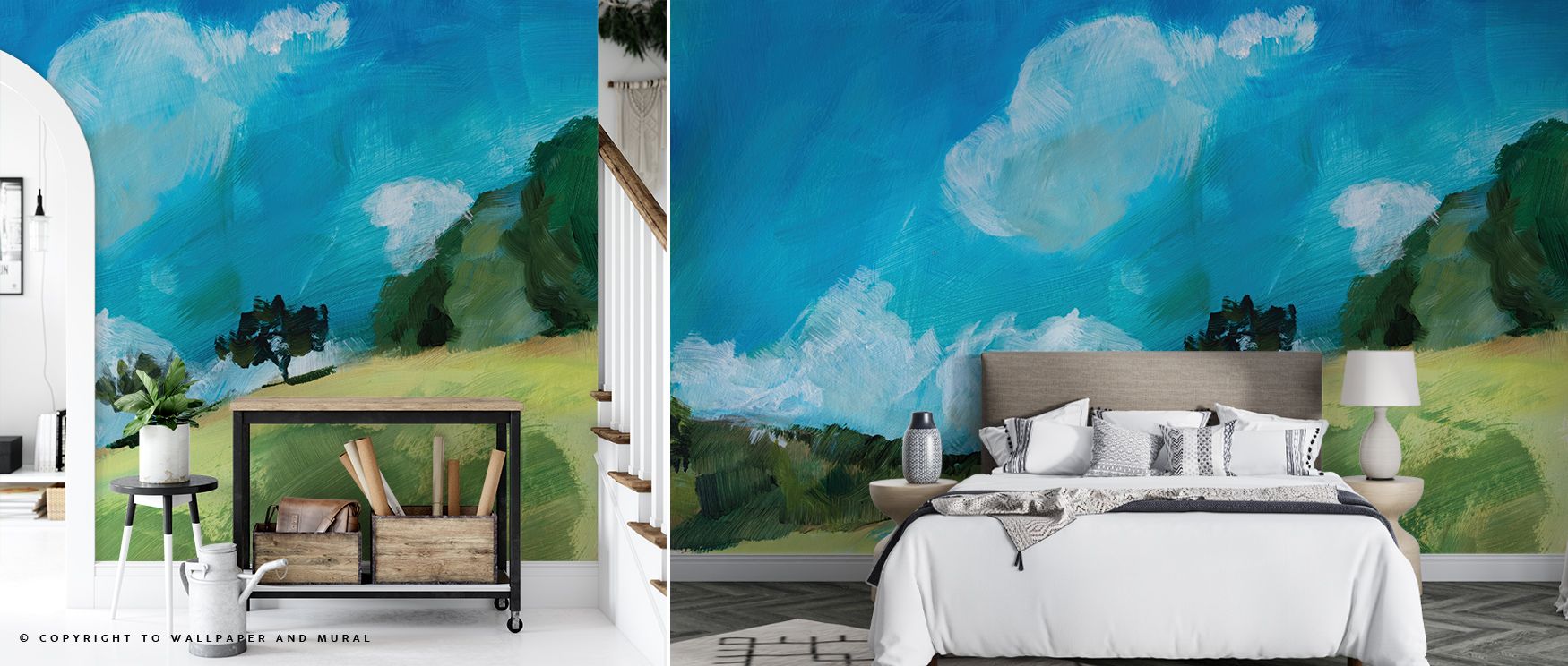 Across its surface, August Clouds Study Wallpaper creates rhythm through movement. Living rooms or bedrooms adopt peaceful balance, touched by cloud motifs that echo natural harmony, surrounding interiors in serenity with flowing softness. 