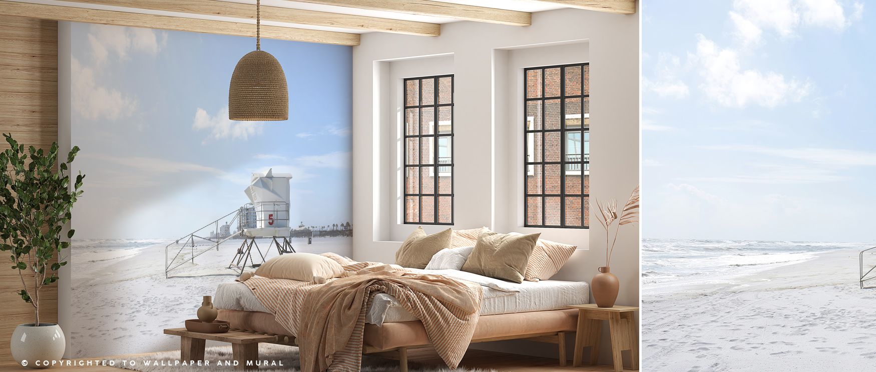 Beach Stroll Wallpaper enriches interiors with imagery of calm shorelines, where patterns of sand and surf flow with quiet grace. Living rooms or bedrooms resonate with coastal serenity, their walls touched by design that reflects charm and balance. Inter