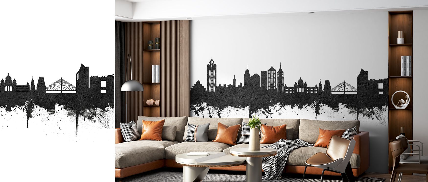 The imagery of Bengaluru India Skyline Black & White Wallpaper radiates timeless character, highlighting structures with quiet rhythm. Living rooms or bedrooms adopt atmosphere of sophistication, their walls filled with balance that connects tradition and